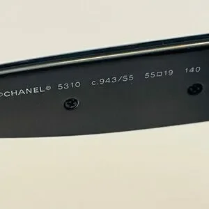 NWT CHANEL Black Vintage Iconic 5310 Sunglasses w/White Trim on Arms CHANEL | Accessories | Nwt Chanel Black Square 53 Sunglasses  main image 3